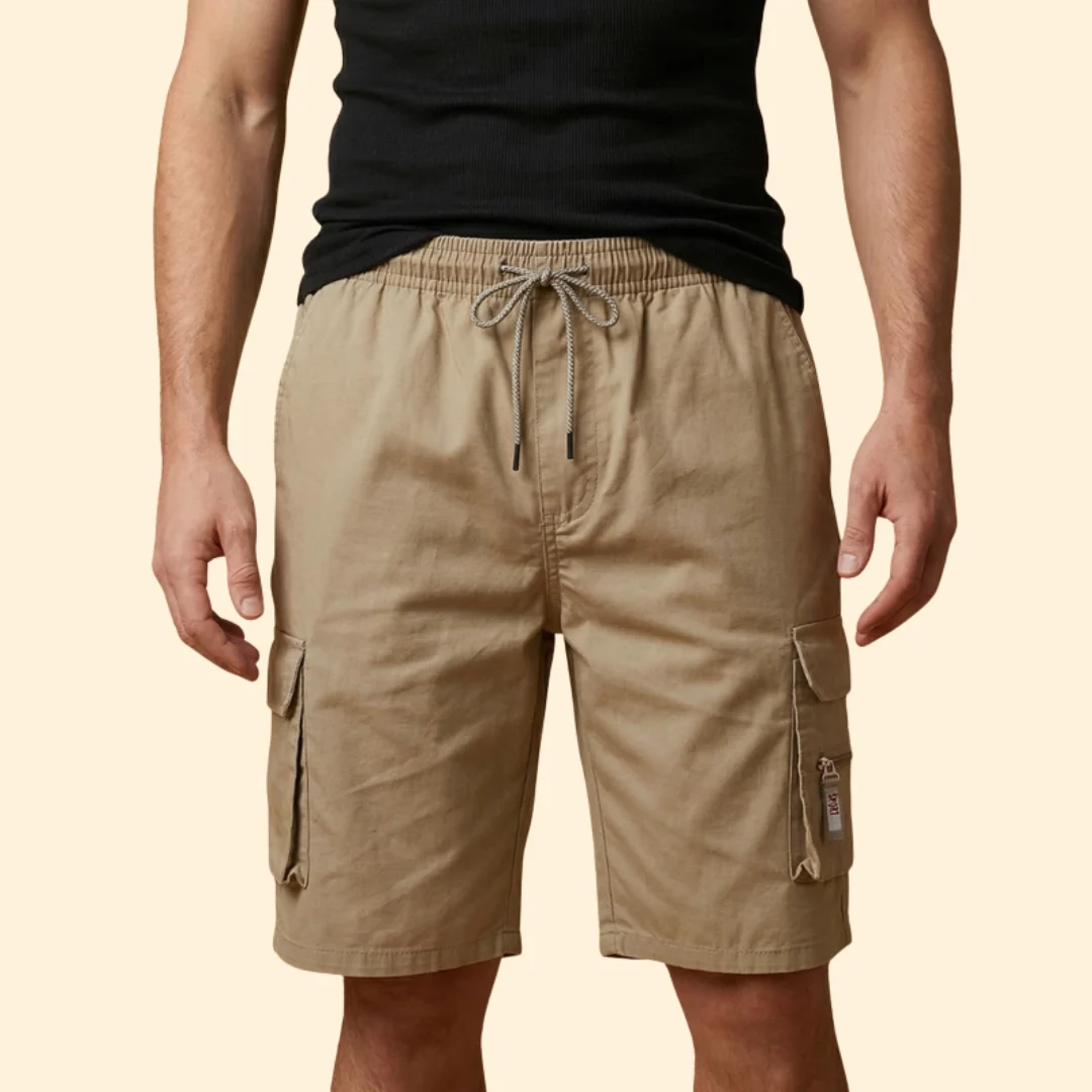 Men’s Utility Cargo Shorts with Side Pockets - Image 12