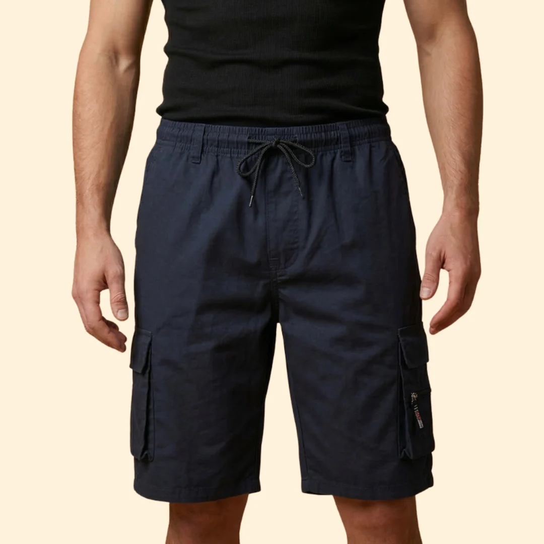 Men’s Utility Cargo Shorts with Side Pockets - Image 13
