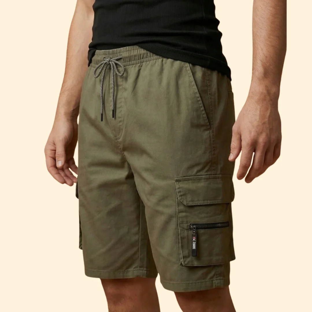 Men’s Utility Cargo Shorts with Side Pockets - Image 4