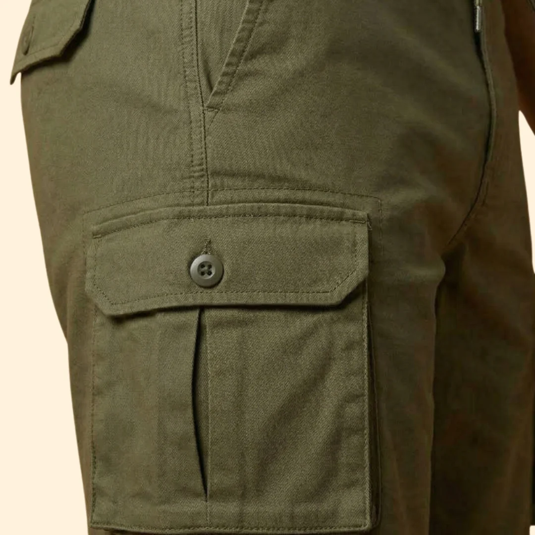 Men’s Utility Cargo Shorts with Side Pockets - Image 8
