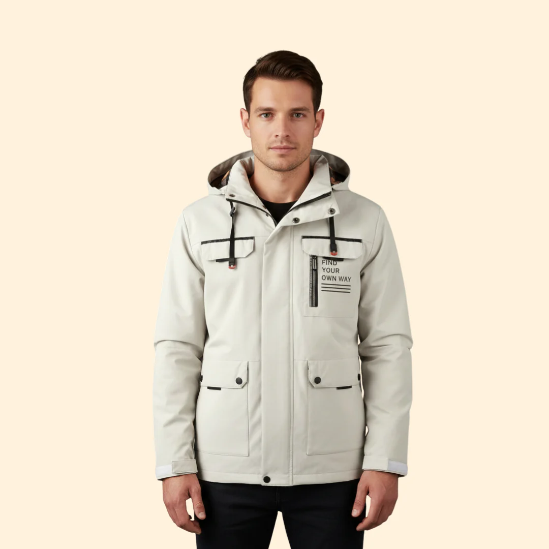 Men’s Utility Jacket with Flap Pockets - Image 5