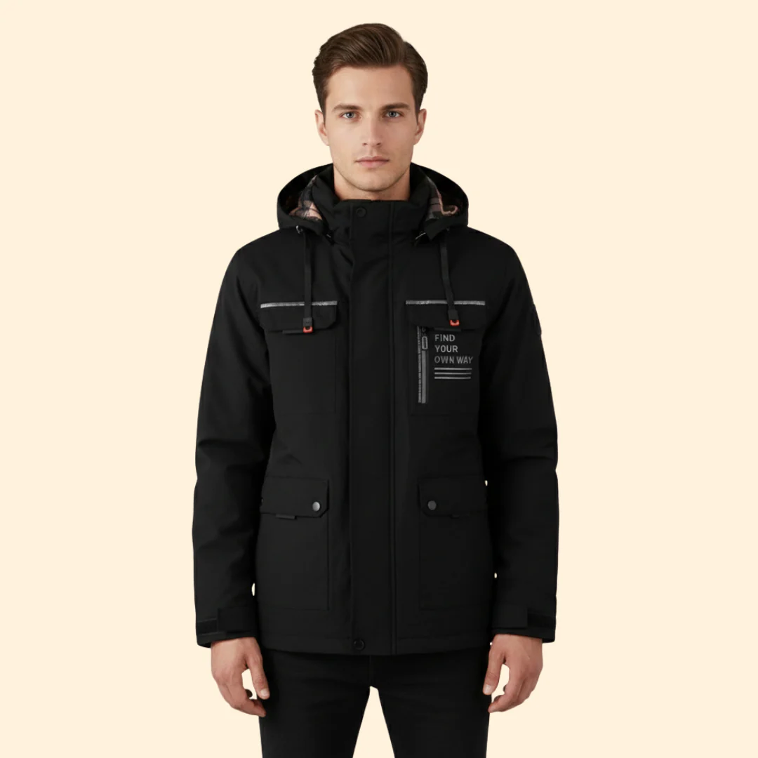 Men’s Utility Jacket with Flap Pockets - Image 6