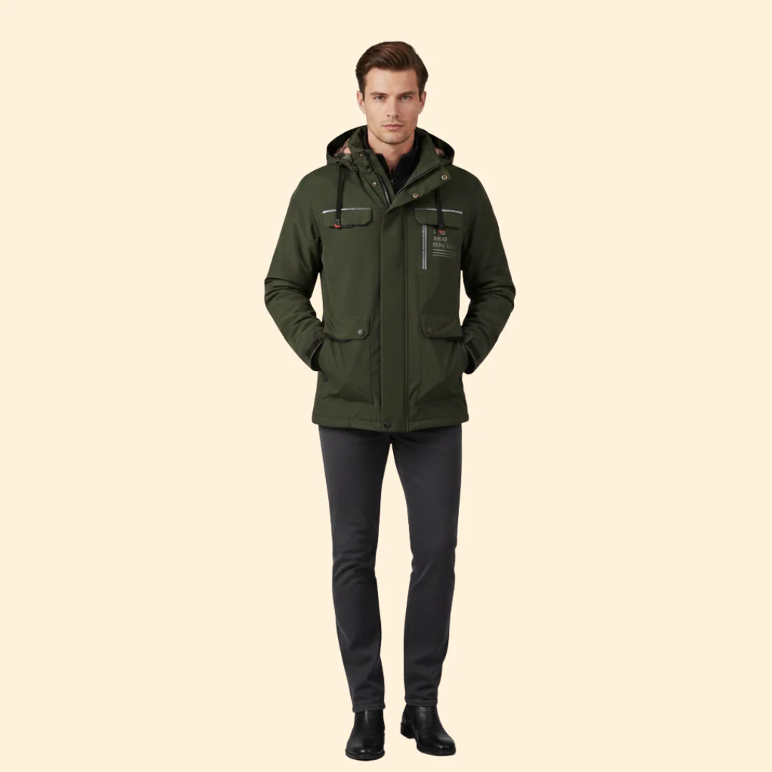 Men’s Utility Jacket with Flap Pockets - Image 7