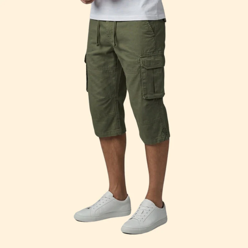 Men’s Versatile 3/4 Trousers with Adjustable Waist - Image 5