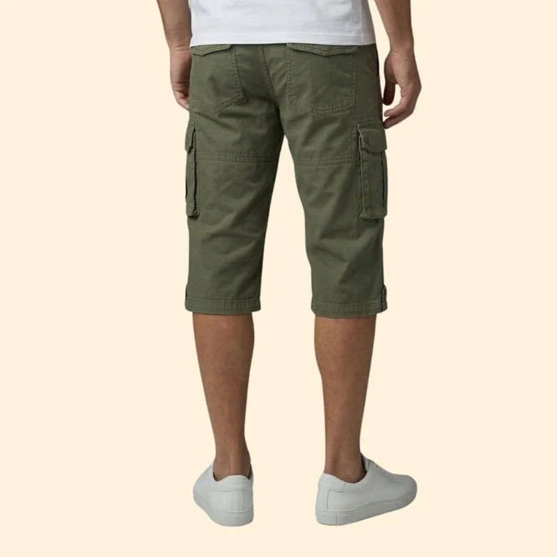 Men’s Versatile 3/4 Trousers with Adjustable Waist - Image 6