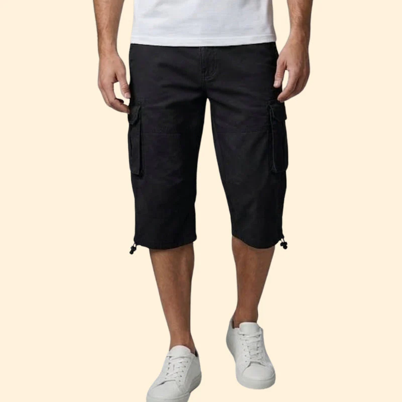 Men’s Versatile 3/4 Trousers with Adjustable Waist - Image 7