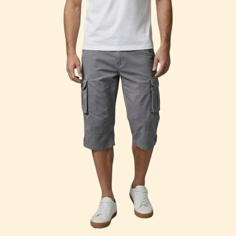 Men’s Versatile 3/4 Trousers with Adjustable Waist - Image 8