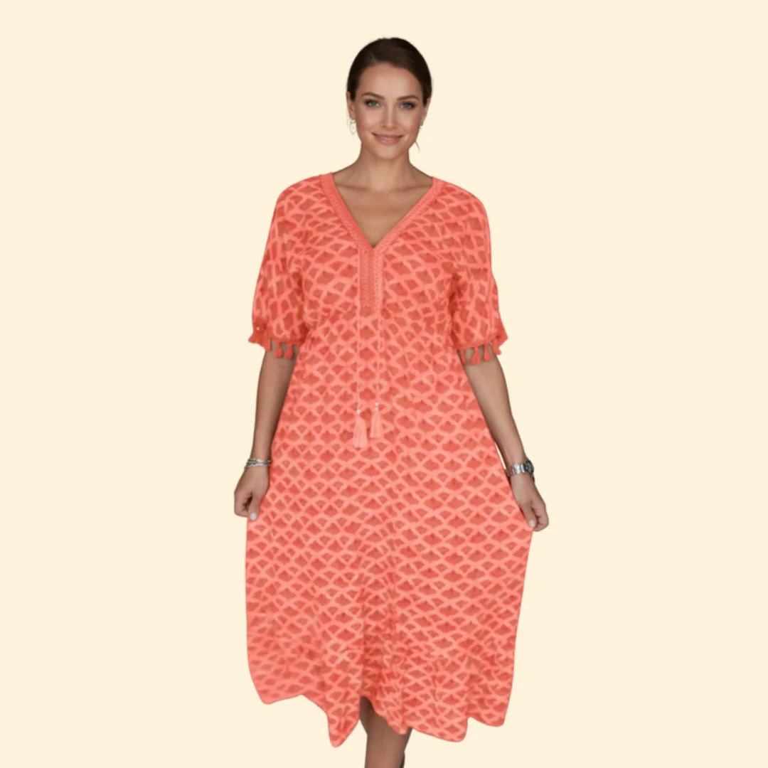 Women’s Casual Dress with Abstract Print - Image 7