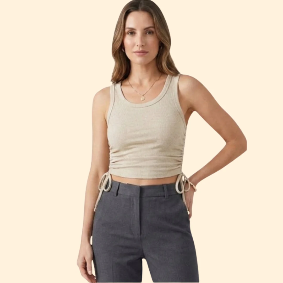 Women’s Crop Top with Crew Neckline - Image 6
