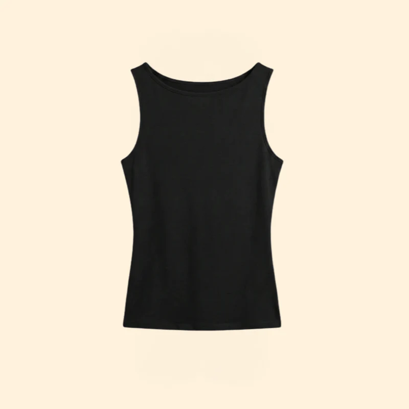 Women’s Tank Top with High Neckline