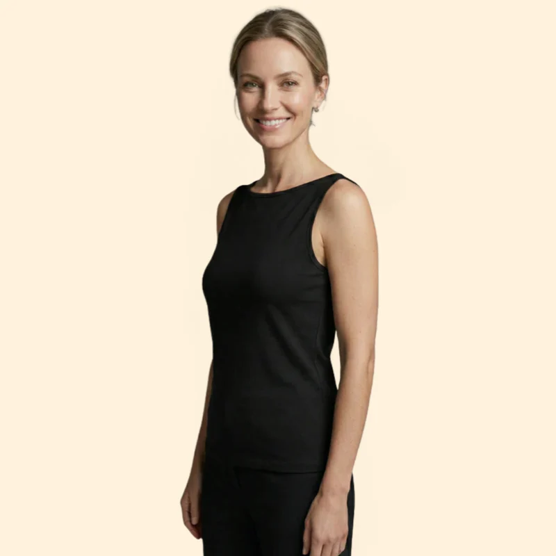Women’s Tank Top with High Neckline - Image 5