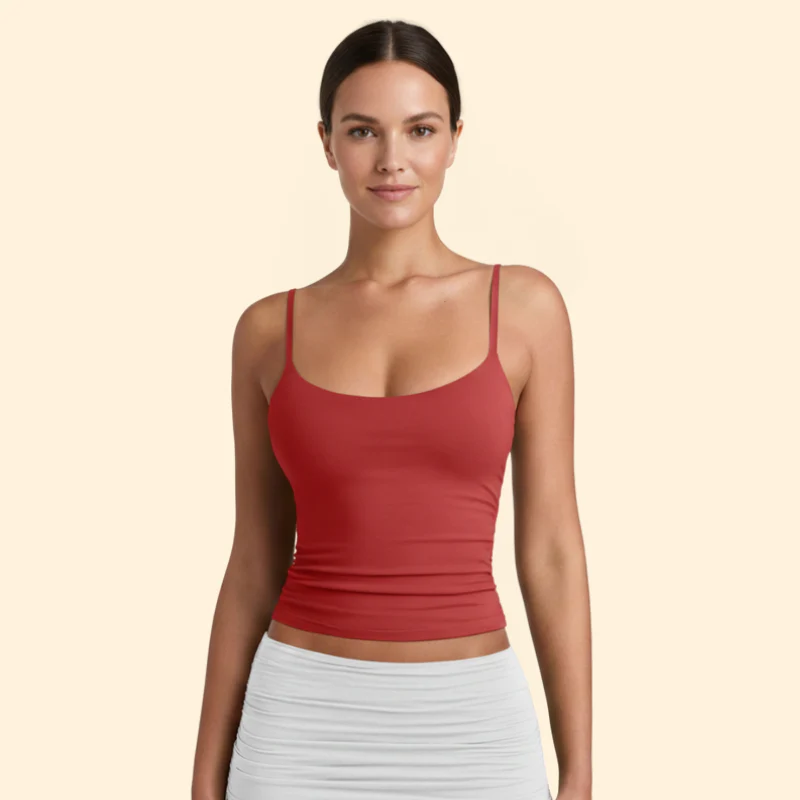 Women’s Tank Top with Scoop Neckline - Image 2