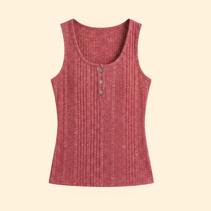 Women’s Tank Top with Scoop Neckline