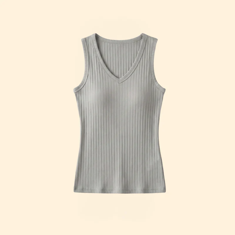 Women’s Tank Top with Sleeveless Silhouette