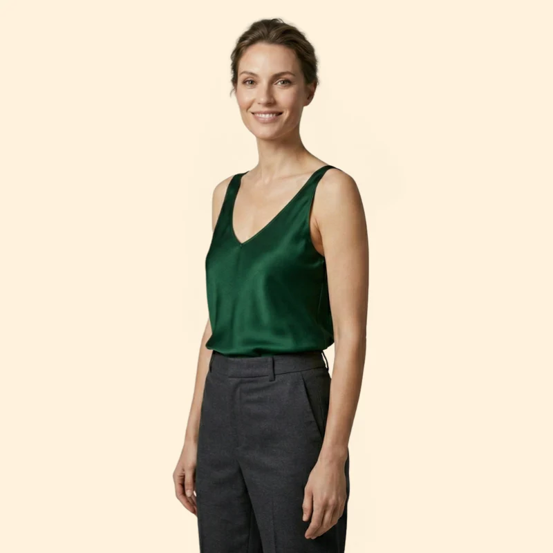 Women’s Tank Top with V-Neckline - Image 5