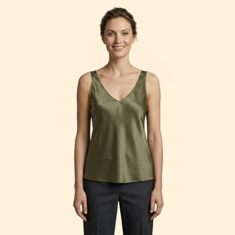 Women’s Tank Top with V-Neckline - Image 7