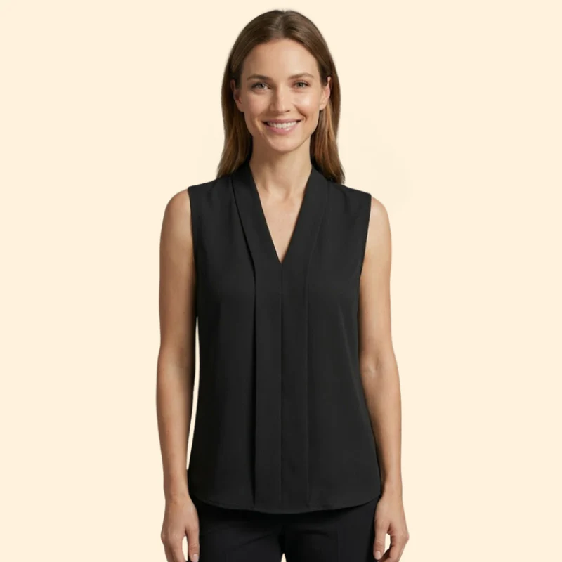 Women’s Tank Top with V-Neckline - Image 2