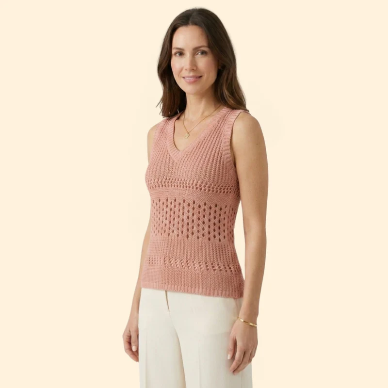 Women’s Tank Top with V-Neckline - Image 5