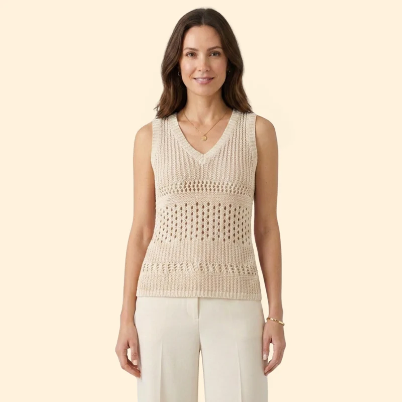 Women’s Tank Top with V-Neckline - Image 7