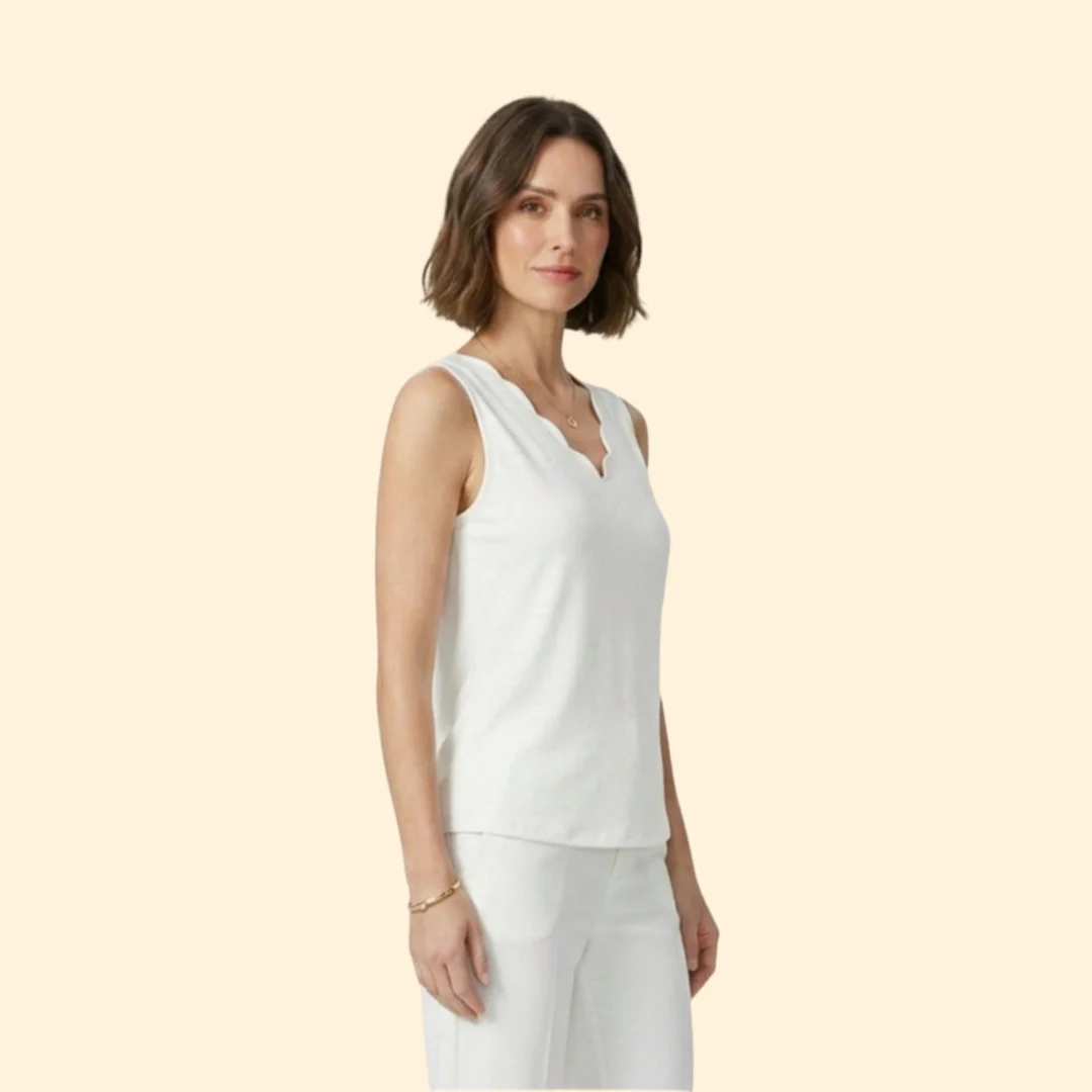 Women’s Tank Top with V-Neckline - Image 3