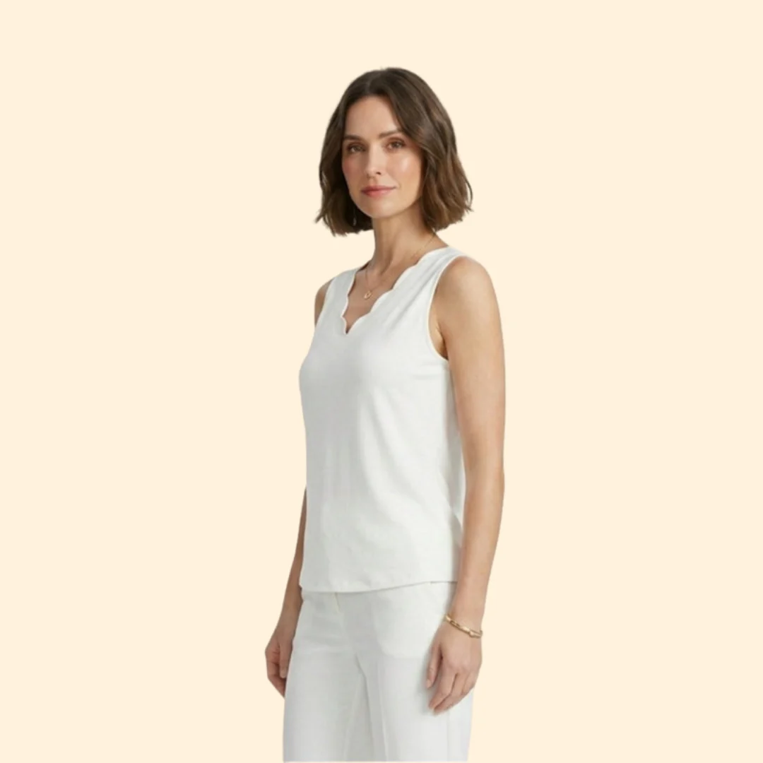 Women’s Tank Top with V-Neckline - Image 5
