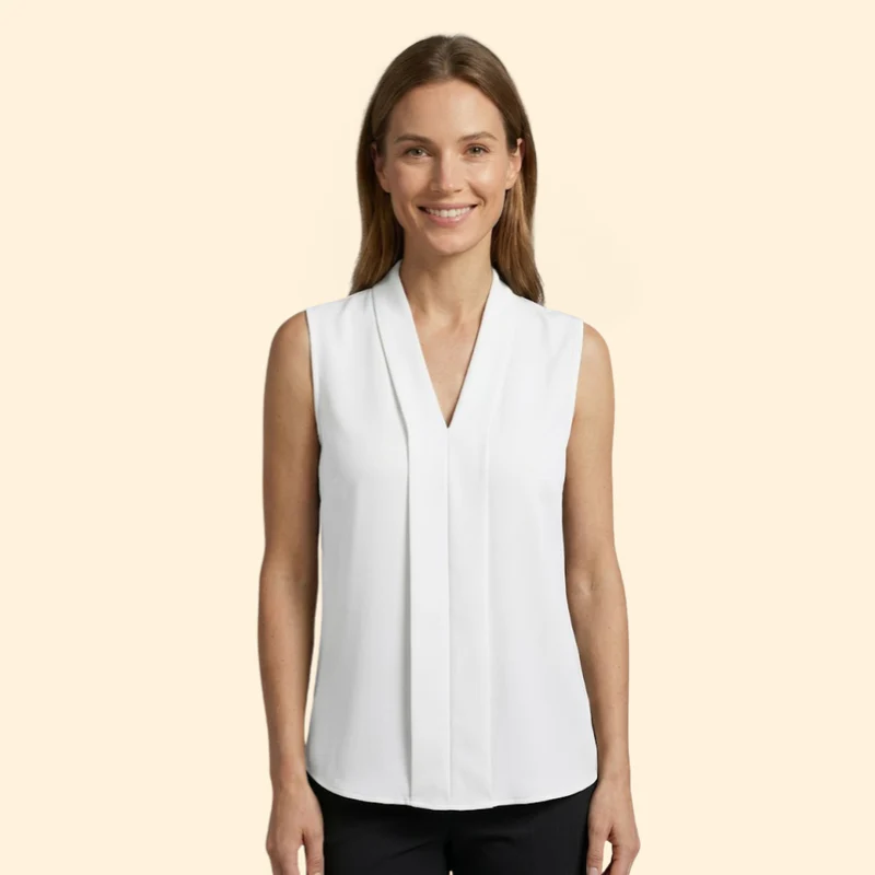Women’s Tank Top with V-Neckline - Image 6