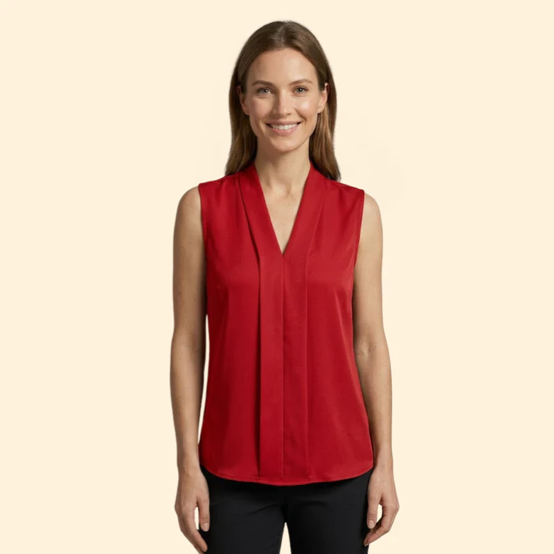 Women’s Tank Top with V-Neckline - Image 8