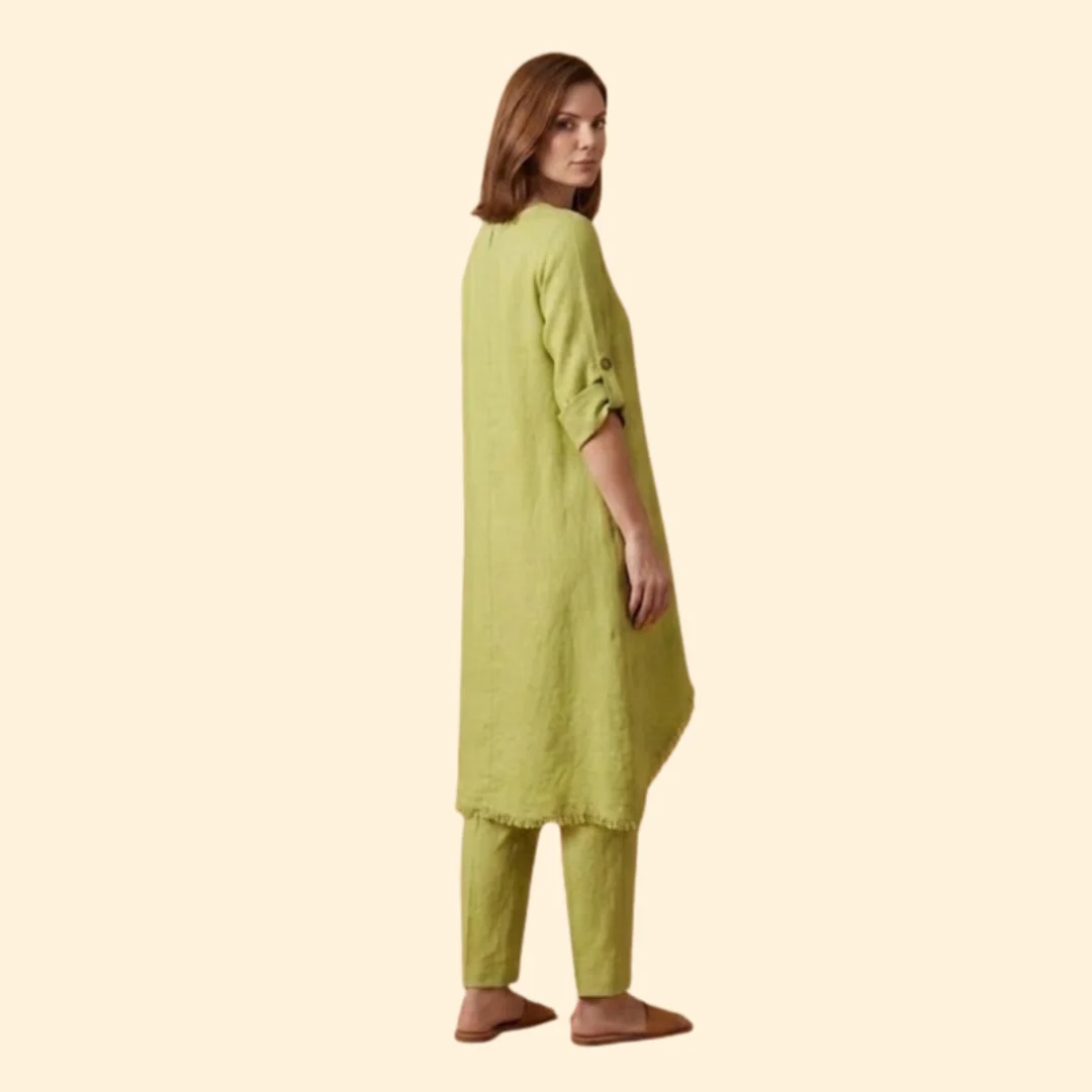 Women’s Two-Piece Set with Decorative Rings - Image 5