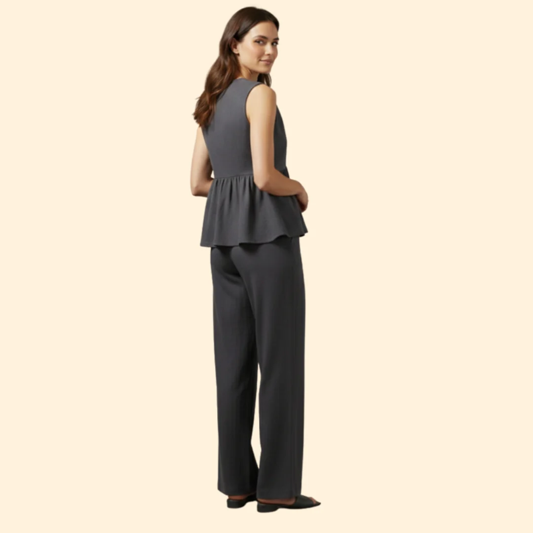 Women’s A-Line Top and Trousers Set - Image 5