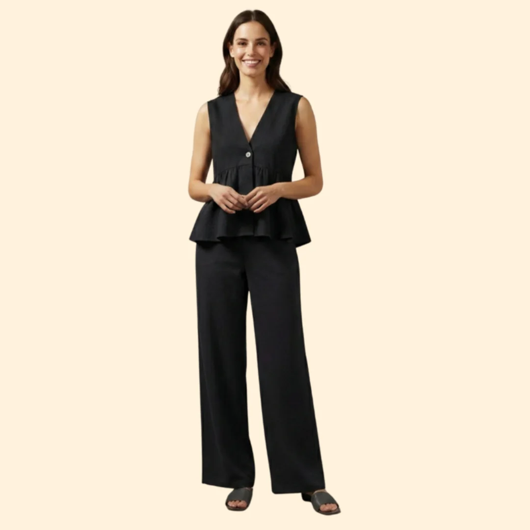 Women’s A-Line Top and Trousers Set - Image 7