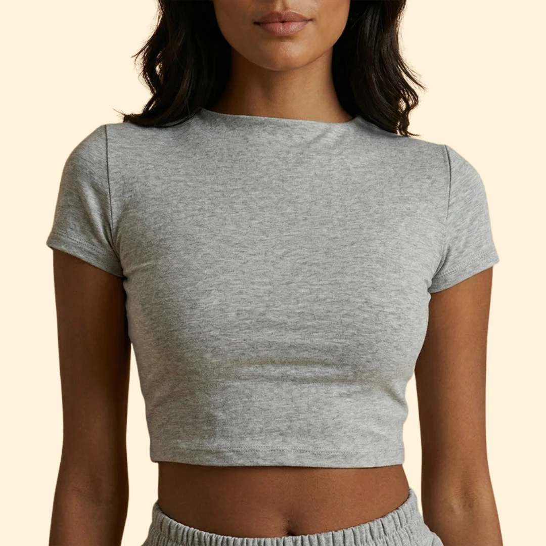 Women's Active Set with Sporty Crop Top - Image 4