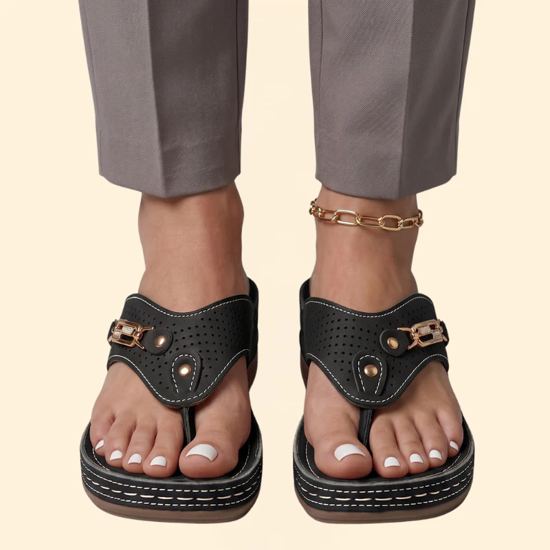 Women's Adjustable Sandals with Straps - Image 6