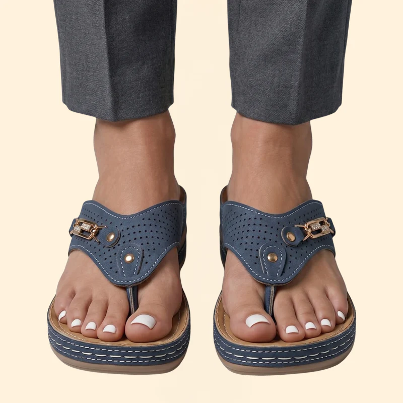 Women's Adjustable Sandals with Straps - Image 9