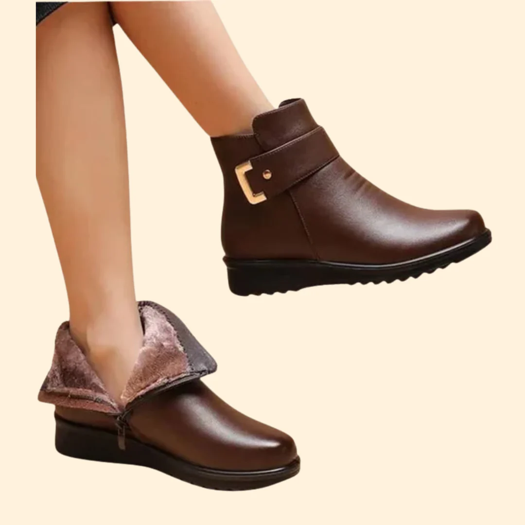 Women’s Ankle Boots with Side Zipper - Image 5