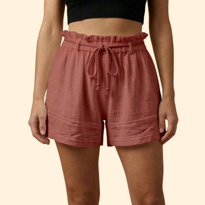 Women’s Beach Shorts with Drawstring Detail - Image 10