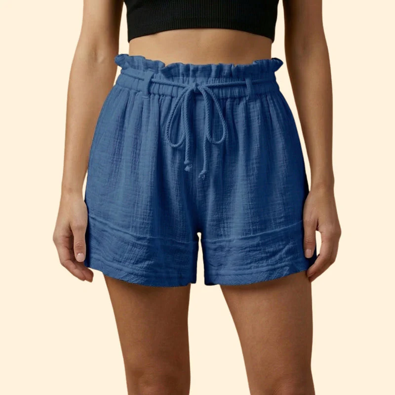 Women’s Beach Shorts with Drawstring Detail - Image 8