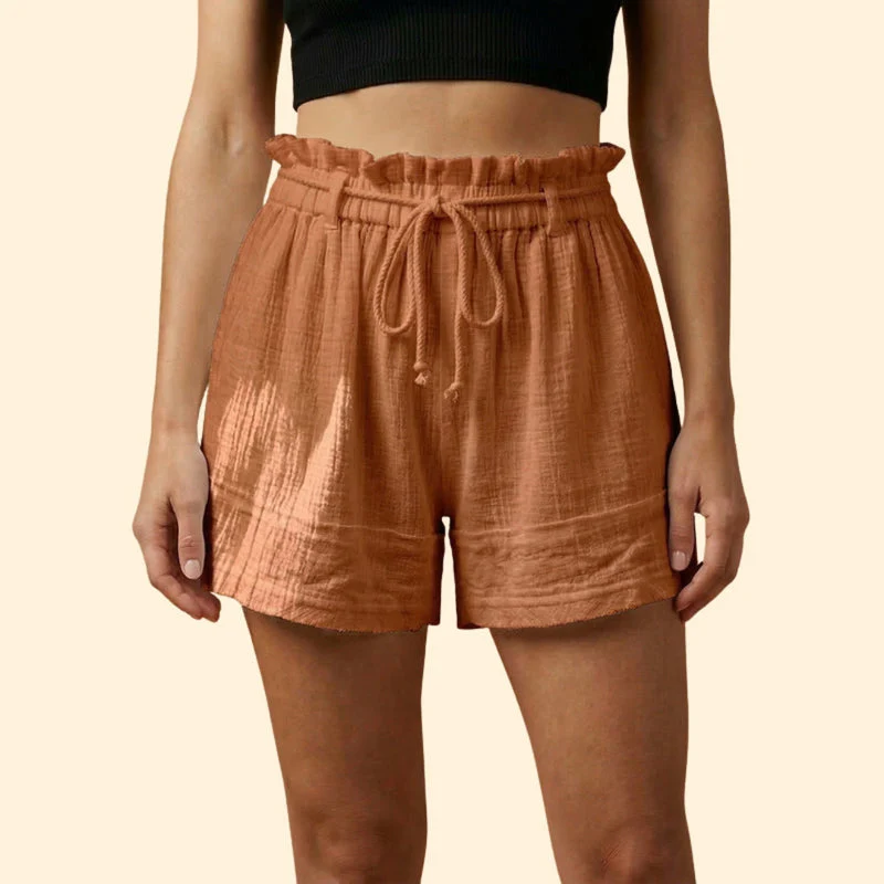Women’s Beach Shorts with Drawstring Detail - Image 9