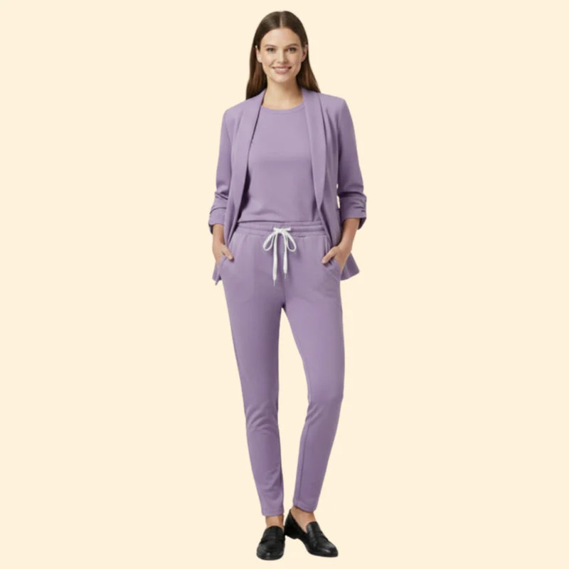 Women’s Blazer and Trousers Set with Drawstring - Image 8