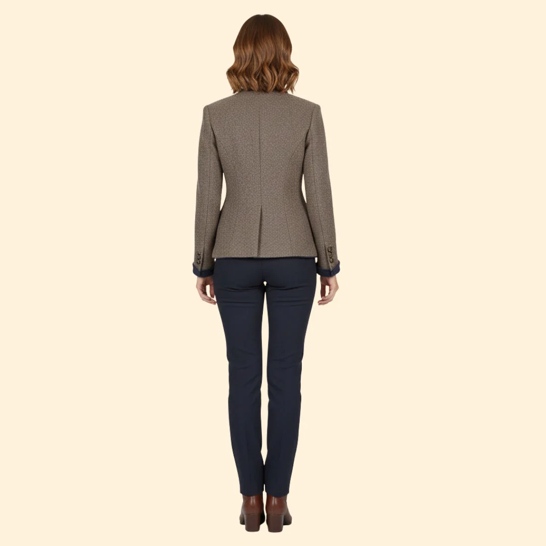 Women’s Blazer Jacket with Stand Collar - Image 4
