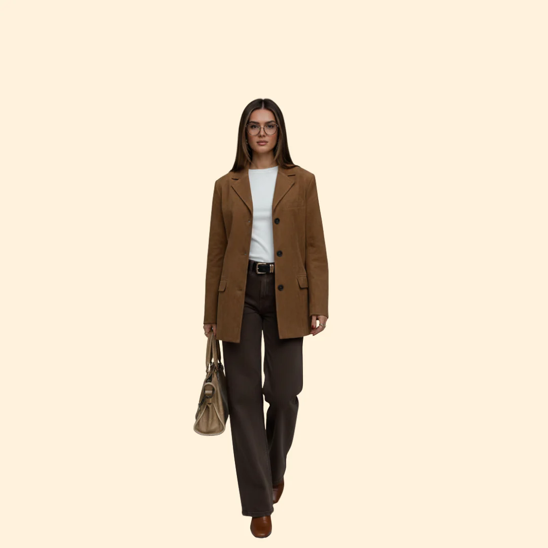 Women’s Blazer with Flap Pockets - Image 4