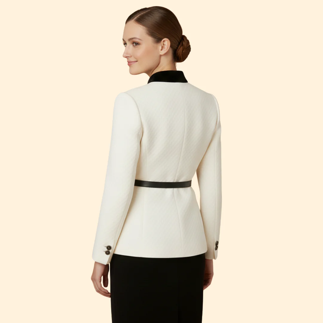 Women’s Blazer with Front Flap Pockets - Image 5