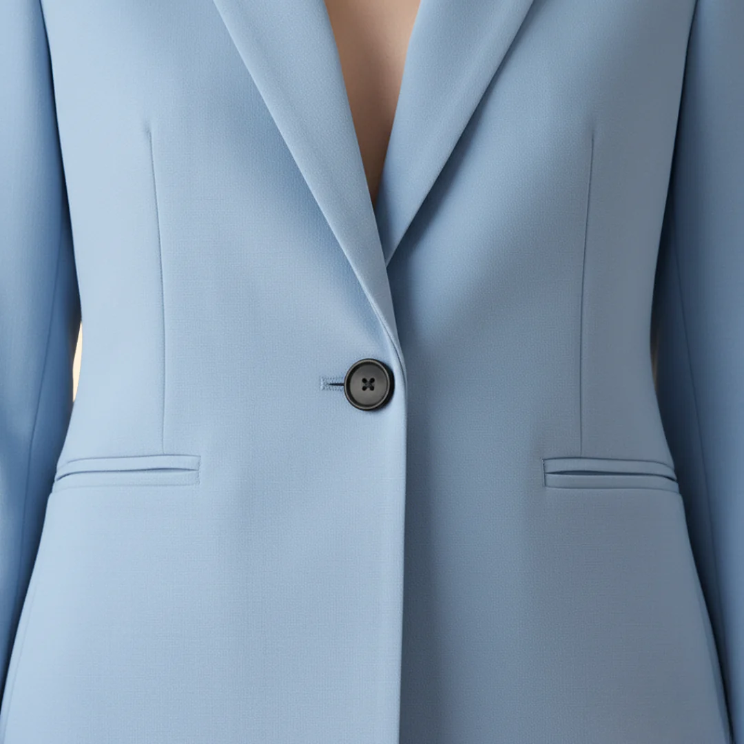 Women’s Blazer with Notched Lapel Design - Image 6