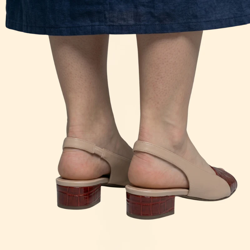 Women's Block Heel Sandals - Image 6