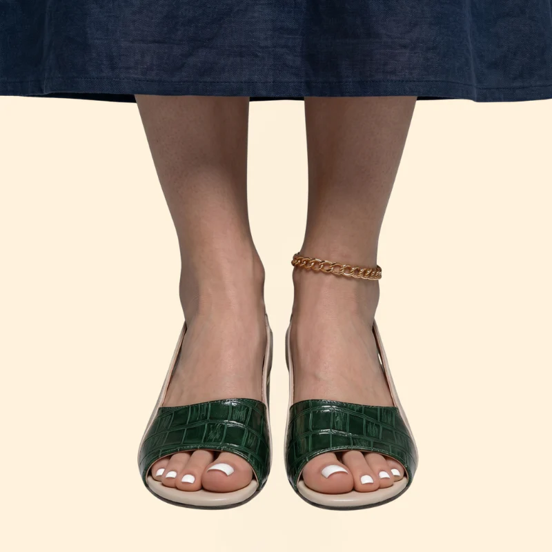 Women's Block Heel Sandals - Image 8