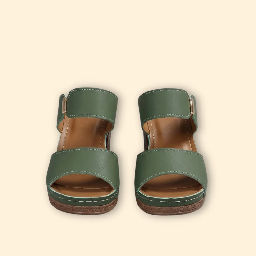 Women's Block Heel Sandals with Straps
