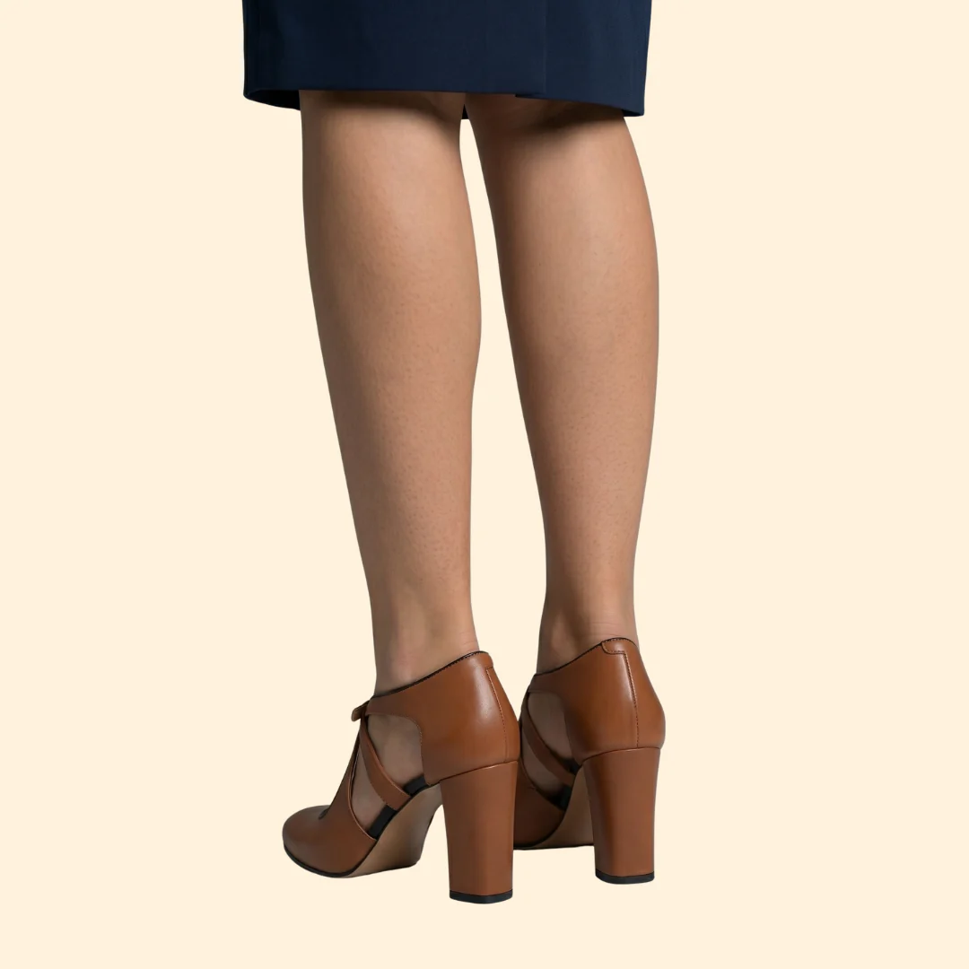 Women's Block Heel with Cutouts - Image 5