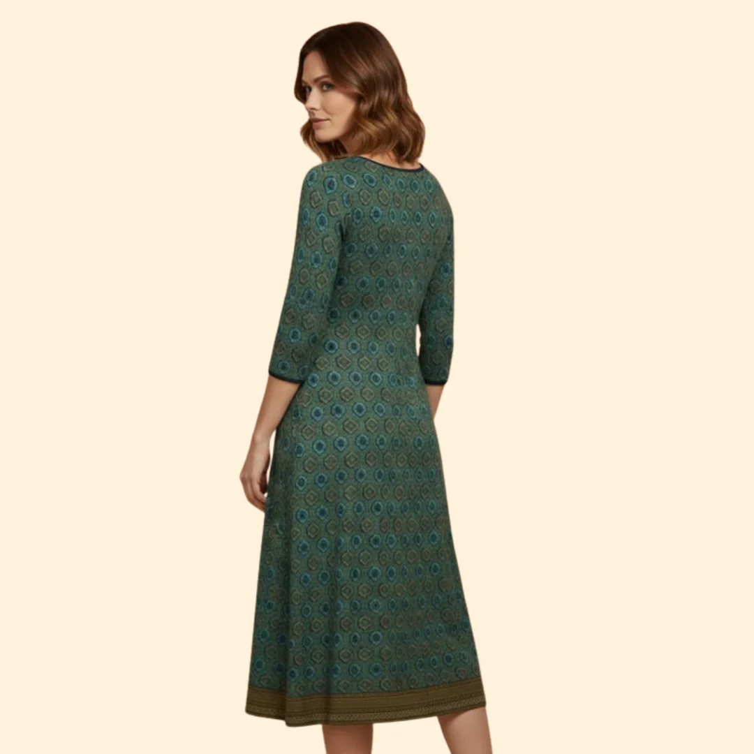 Women's Boho Chic Midi Dress - Image 3
