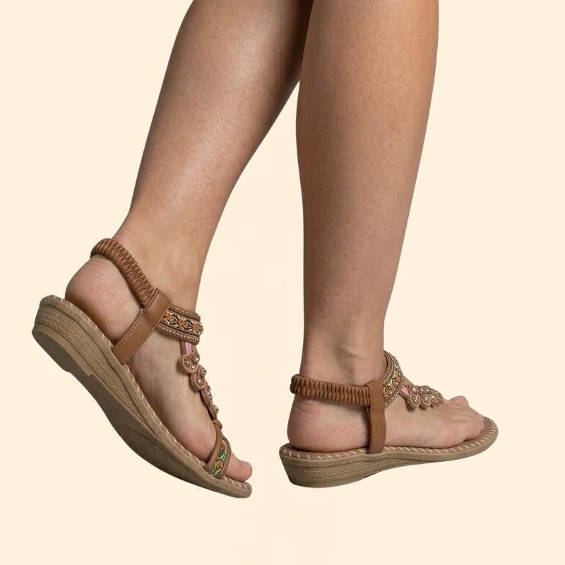 Women's Boho Sandals Print - Image 6