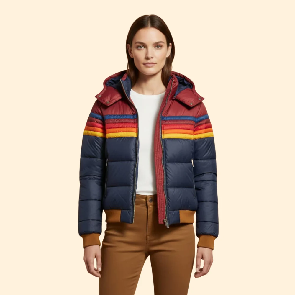 Women’s Bold Puffer Jacket - Image 2