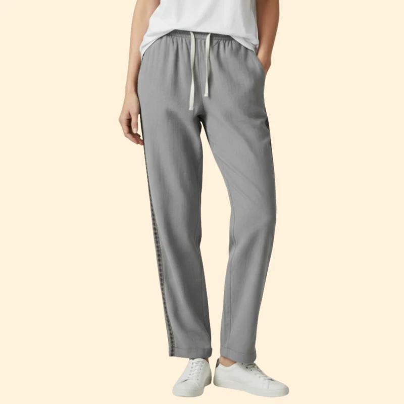 Women’s Breezy Pants with Adjustable Waistband - Image 3